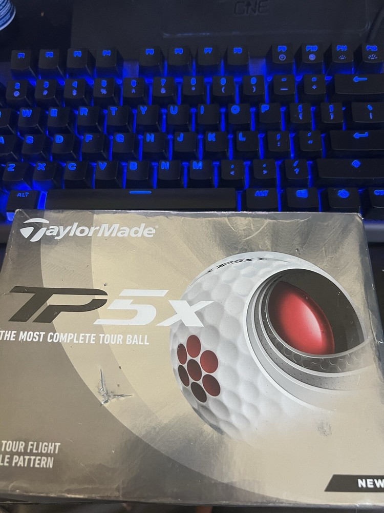 TaylorMade TP5x Golf Balls Dozen - New in Box