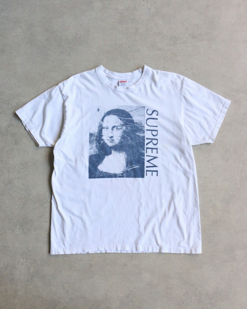 Supreme Mona Lisa Tee White Size Large