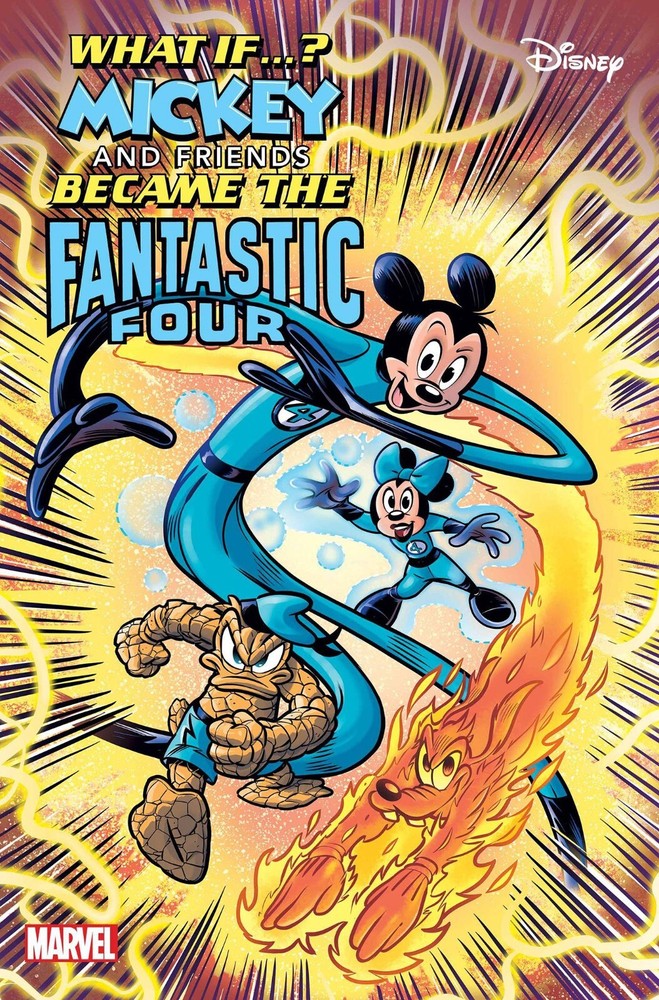 Mickey & Friends as Fantastic Four #1 Marvel Comics 2025