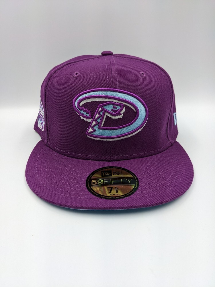 New Era 59Fifty Arizona Diamondbacks Dear Mama 2001 WS Fitted Hat NWT Size 7 5/8