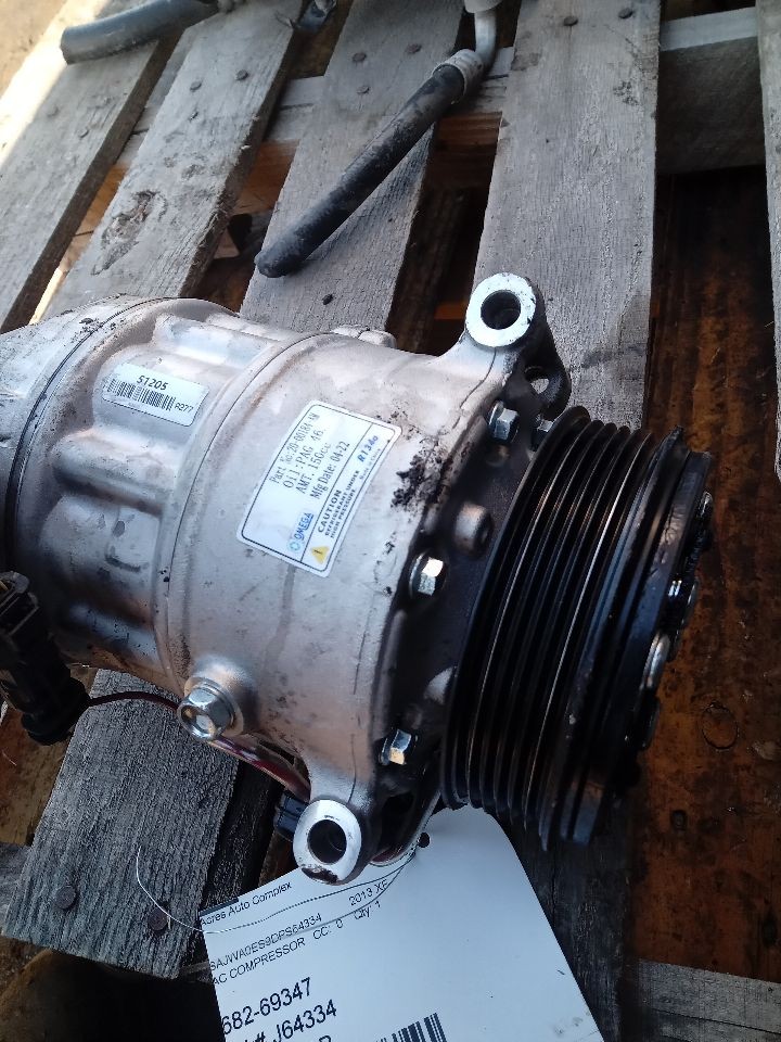 Used A/C Compressor fits: 2013 Jaguar Xf  Grade A-image