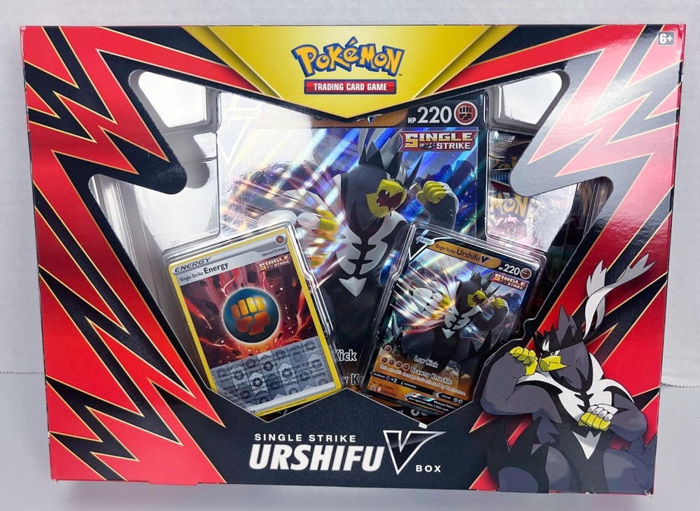 Pokemon Tcg: Single Strike Urshifu V Box Factory Sealed