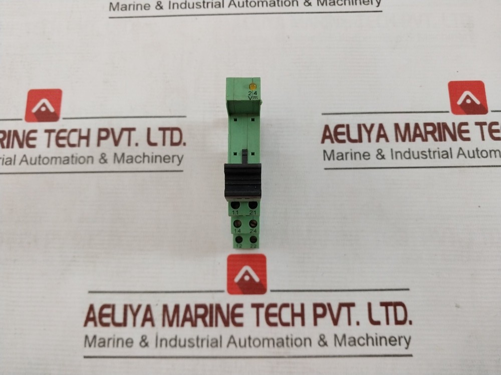 PHOENIX CONTACT PLC-BSC-24DC/21-21 Relay Base 250VAC/6A O15U06