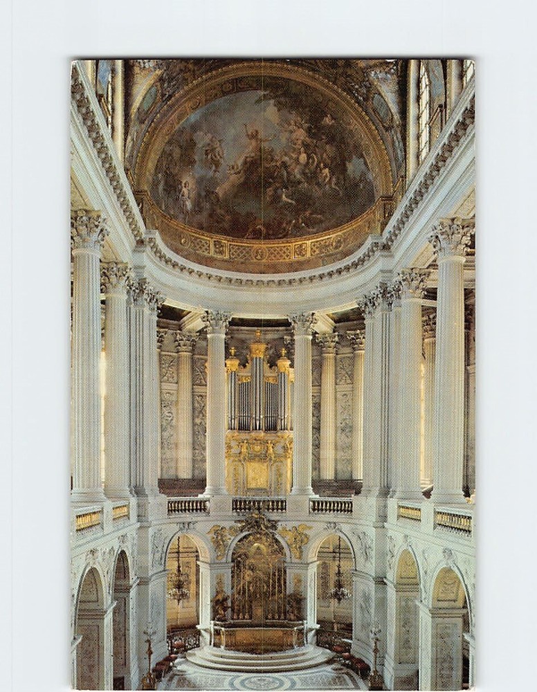 Postcard The Royal Chapel Versailles France