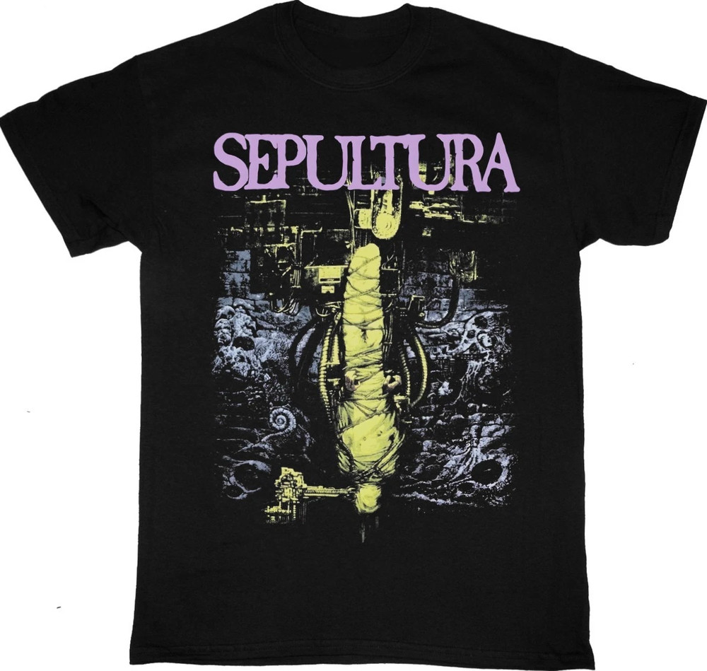 Sepultura Tour 2026 TShirt - Black, Size S to 5XL