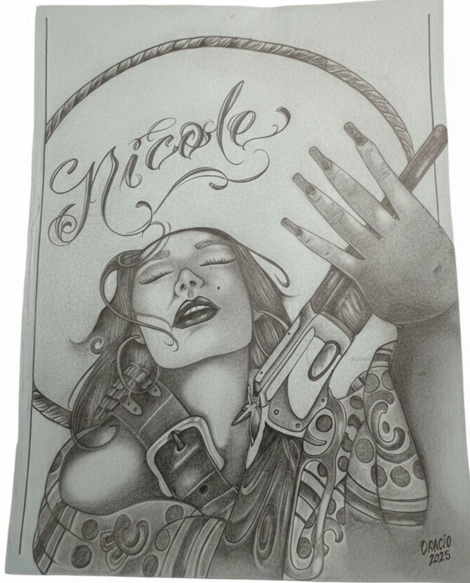 Original Pencil Drawing 