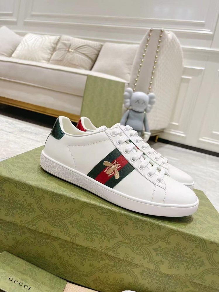 GUCCI ACE Men's Small Bee All Fashion Shoes Classic
