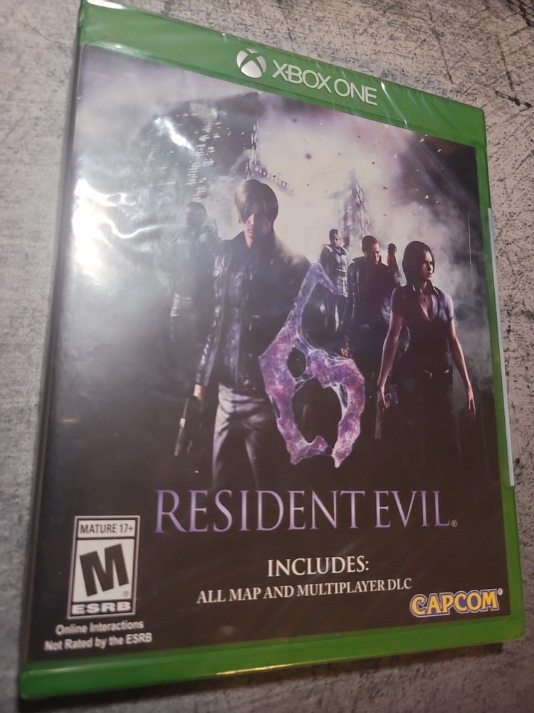 Resident Evil 6 (Microsoft Xbox One, 2016) Brand New! Factory Sealed! No Tears