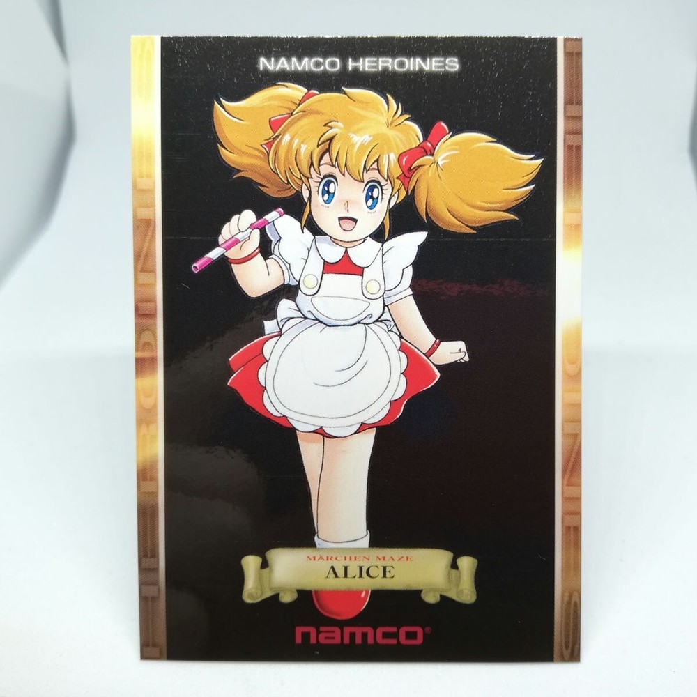 133 Alice Marchen Maze Namco Official Collection CardsⅡ trading Videdo JCard
