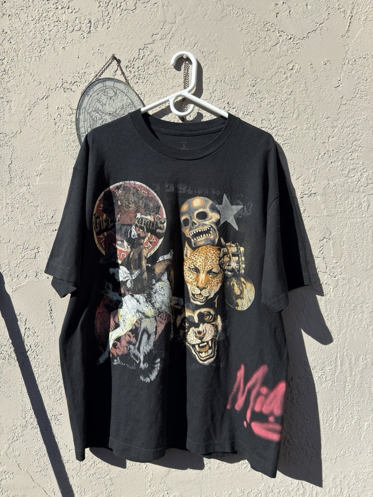 Travis Scott Rolling Loud Miami 2024 Shirt Utopia Cactus Jack, XL