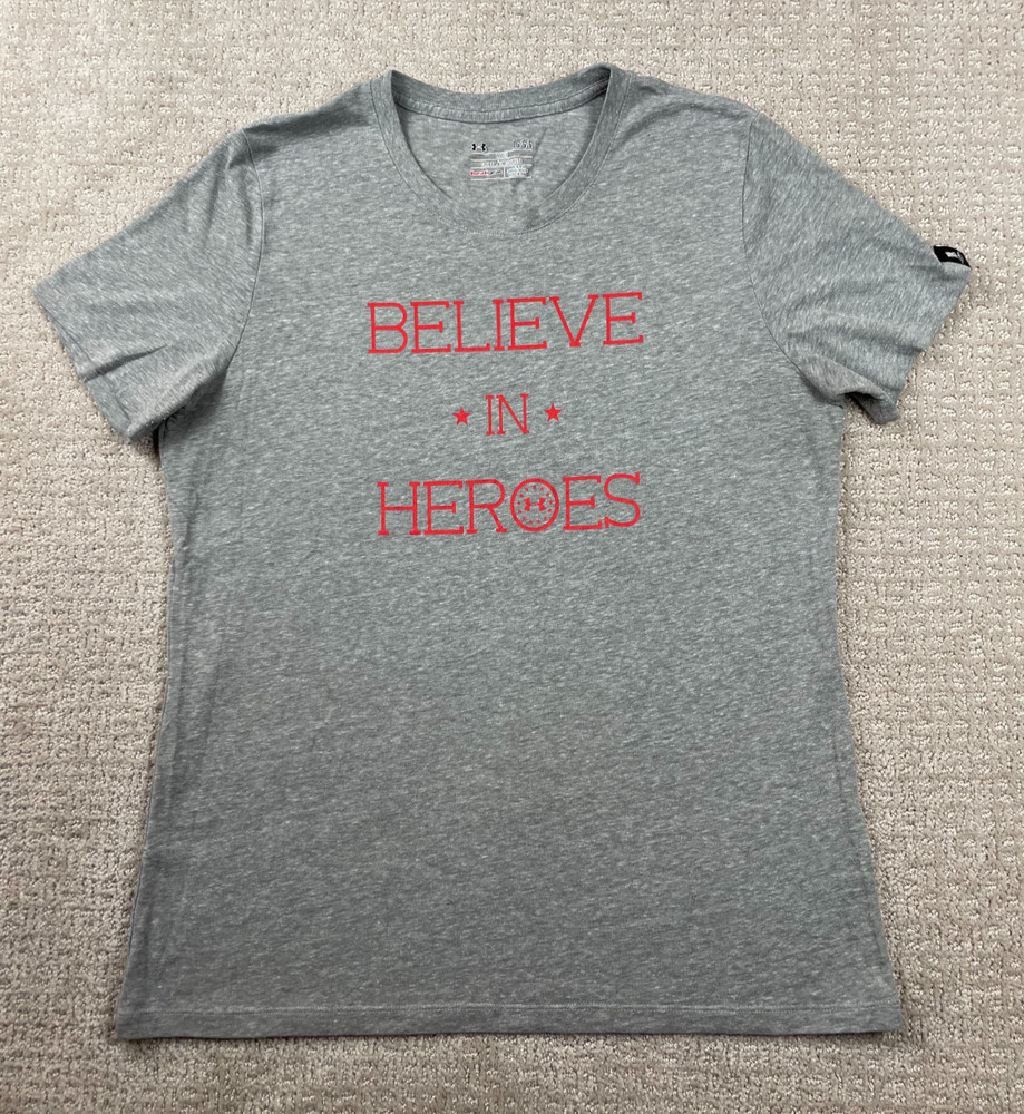 Under Armour Wounded Warrior Project T Shirt Mens Large Loose HeatGear Stretch