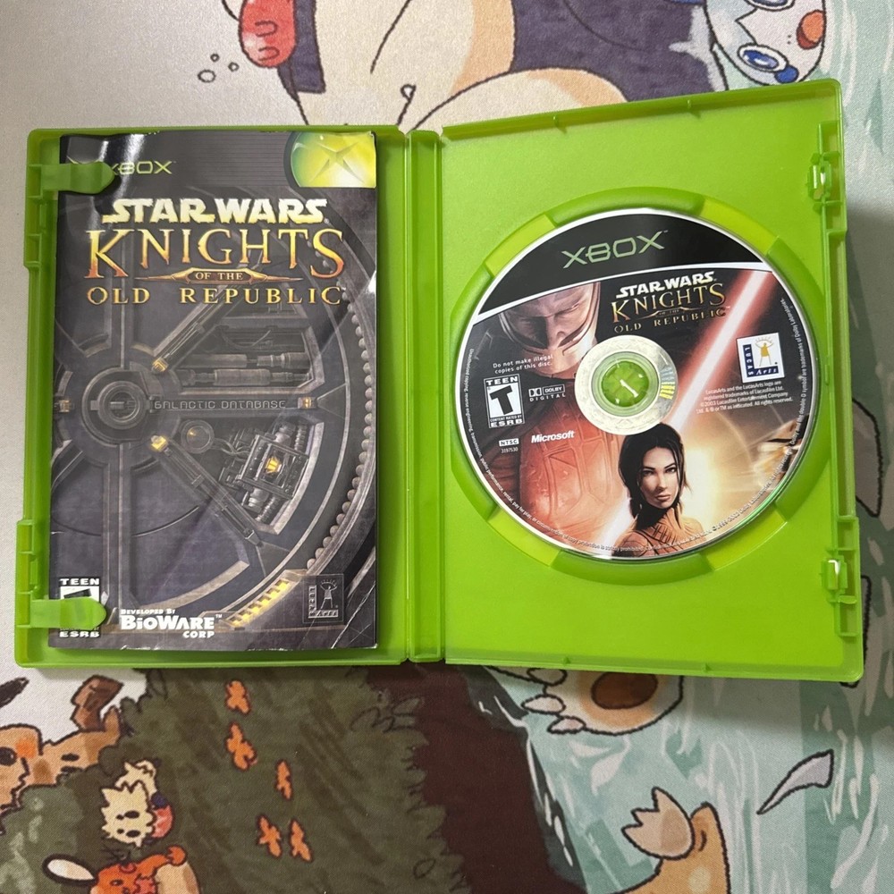 Star Wars: Knights of the Old Republic (Xbox, 2003) - CIB, tested OG Xbox KOTOR