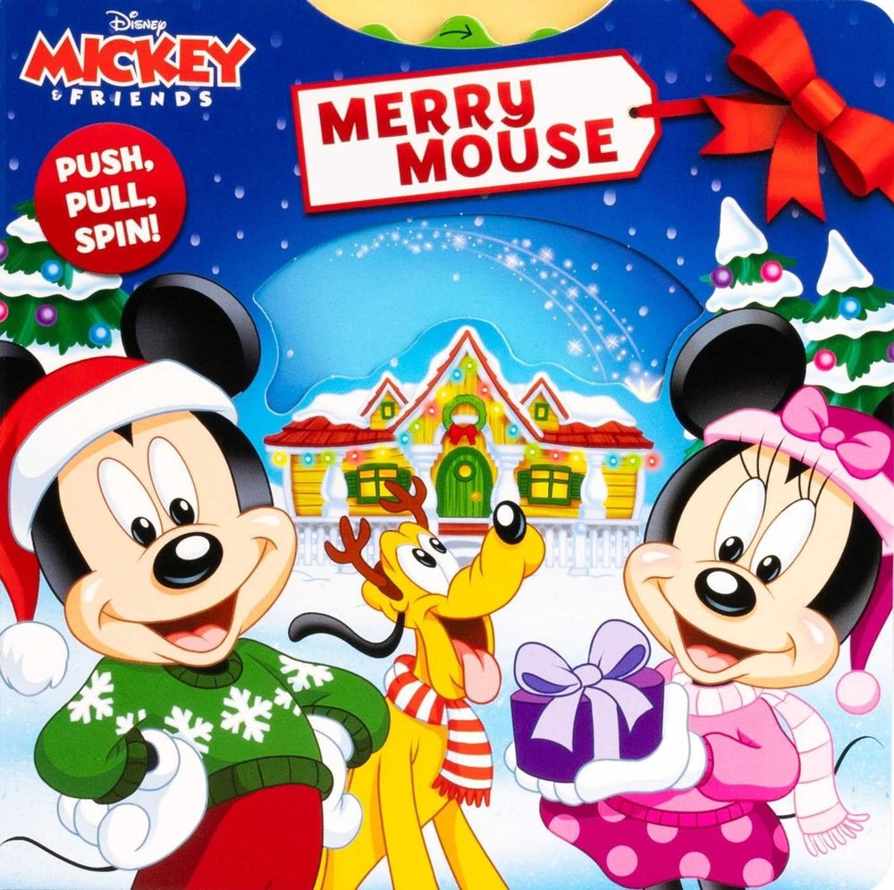 Disney Mickey: Merry Mouse (Push-Pull-Spin Stories) by Baranowski