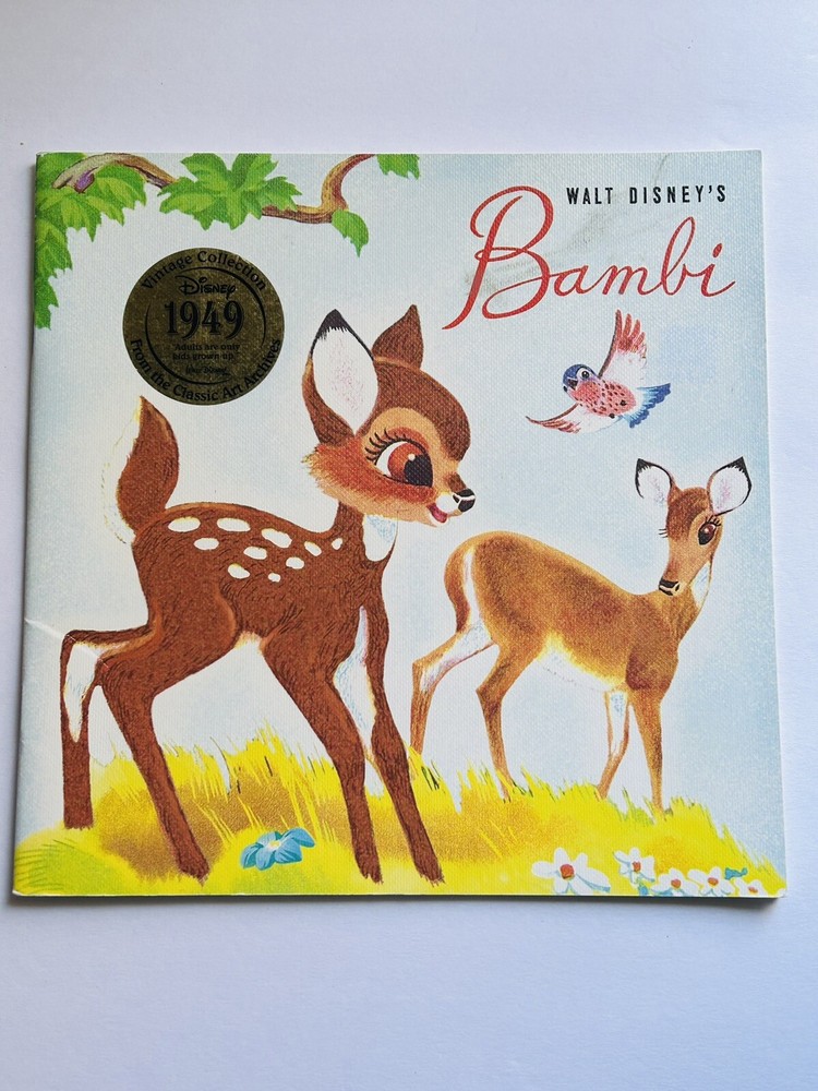P J Shaw Walt Disney's Bambi: Vintage Collection 2013 Paperback Children Book