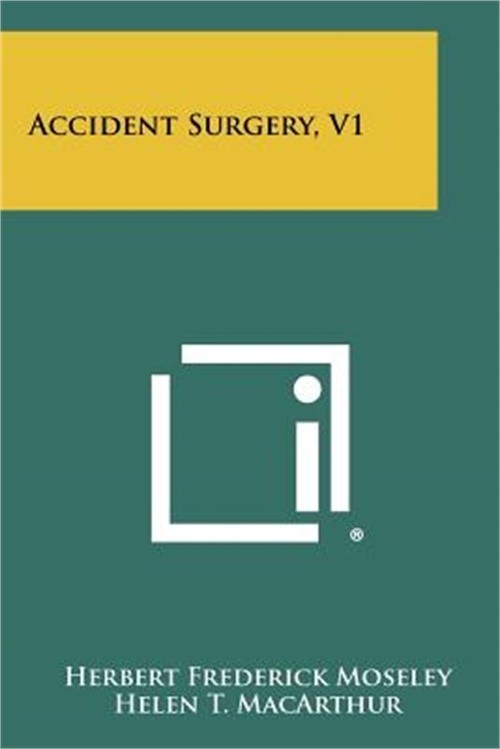 Accident Surgery, V1 (Paperback or Softback)