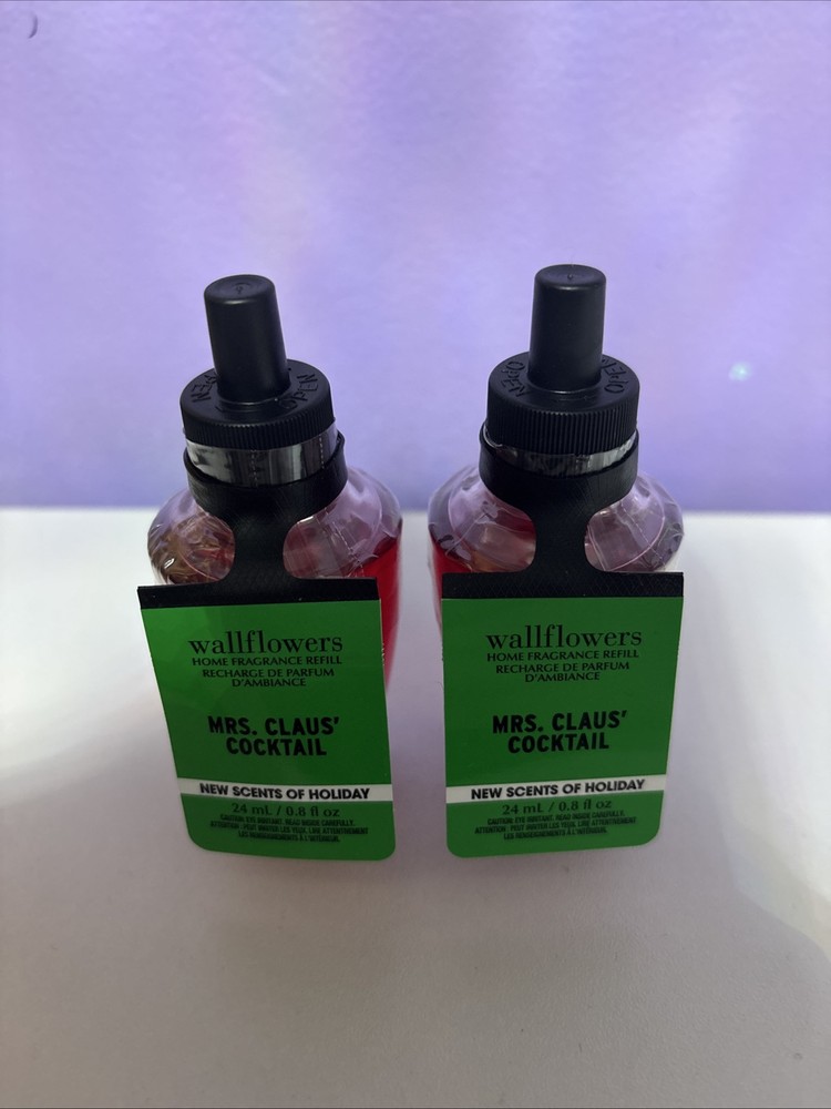 Bath & Body Works Mrs Claus Cocktail 2-Pack Wallflower Refills