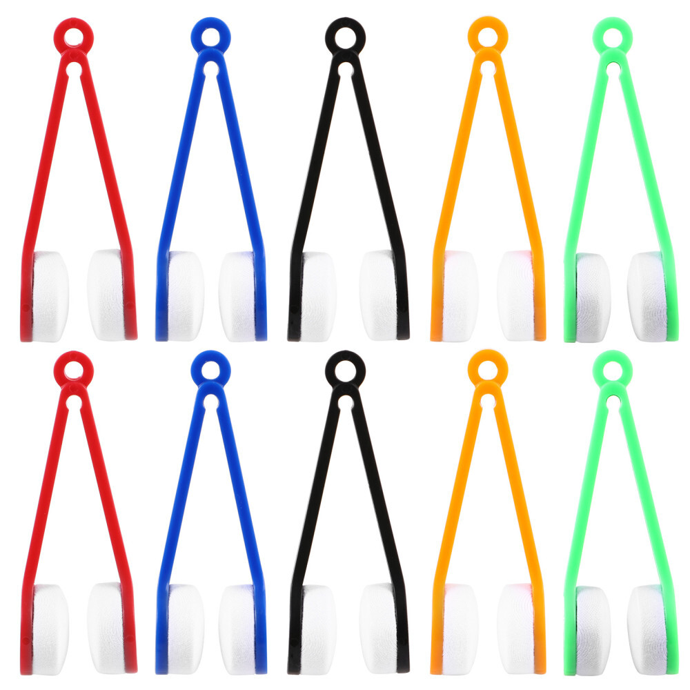 10 Pcs Glass Washer Brush Eyeglass Wipes Eyeglass Lens Cleaner