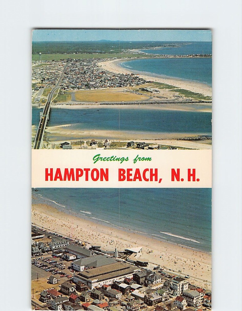 Postcard Greetings from Hampton Beach USA