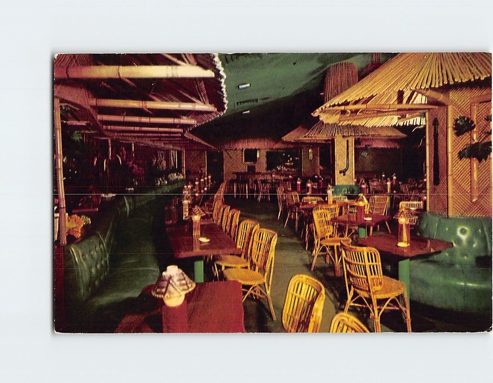 Postcard Waikiki Room Hotel Nicollet Minneapolis Minnesota USA