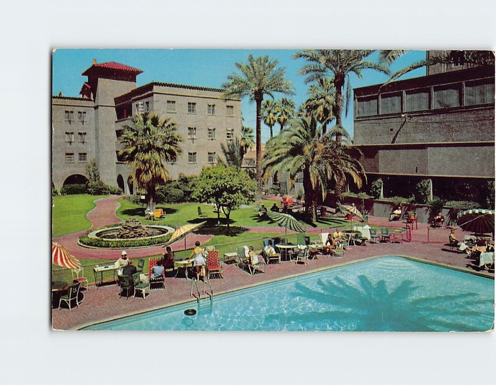 Postcard Patio Hotel Westward HO Resort Hotel Phoenix Arizona