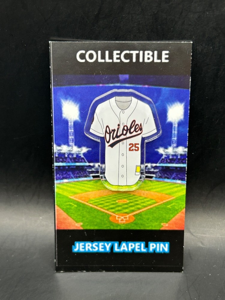 Baltimore Orioles Ryan Minor jersey lapel pin-Classic RETRO Collectible
