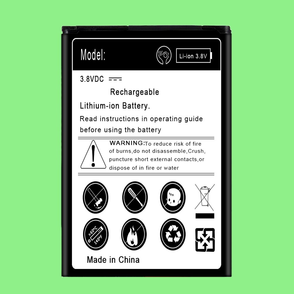 High-Capacity 6620mAh Slim Rechargeable Battery for LG G4 Ting USA