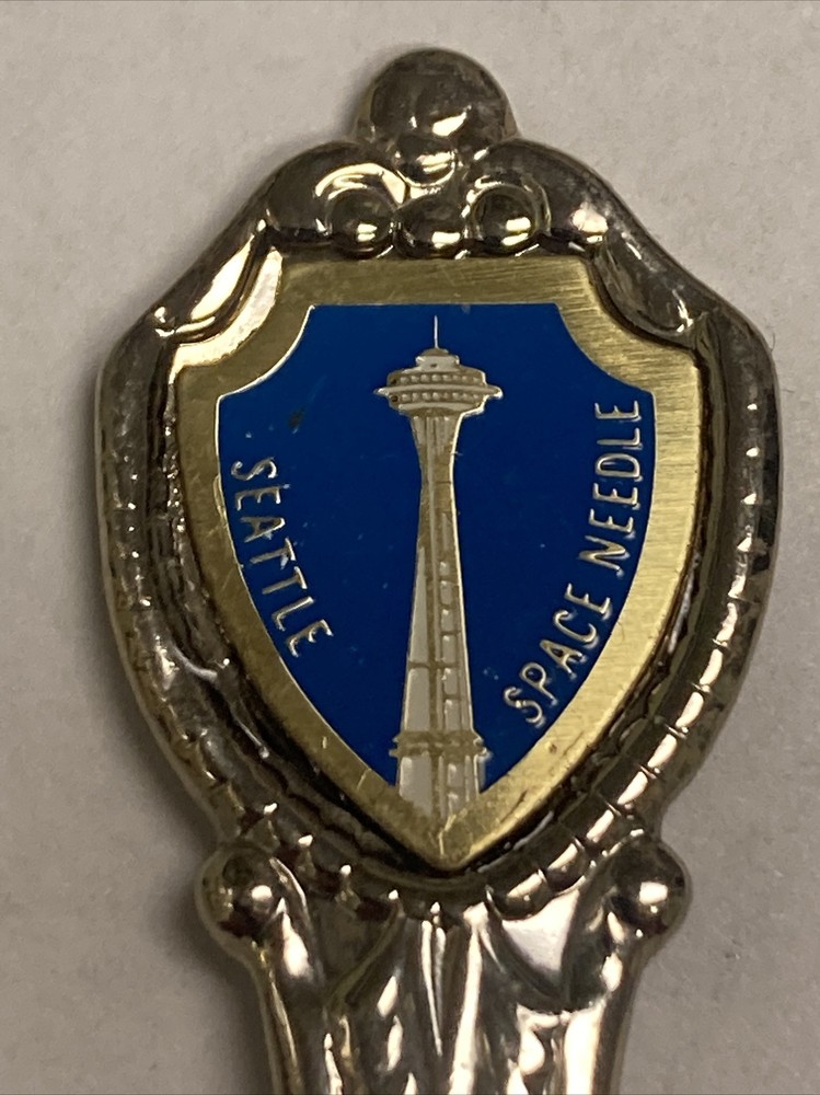 Vintage Souvenir Spoon US Collectible Seattle Space Needle Washington