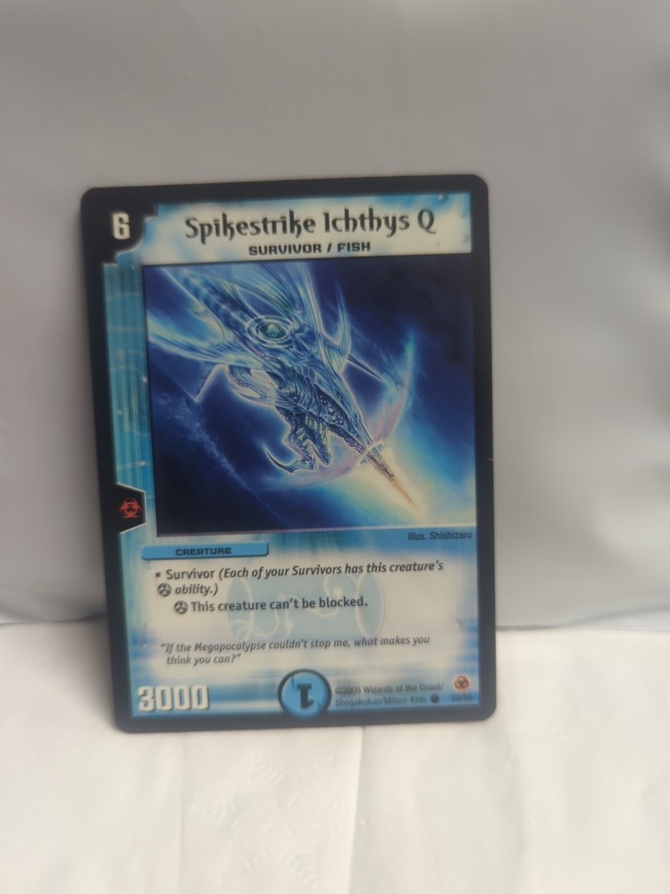 Duel Masters TCG - Spikestrike Ichthys Q 23/55 - Survivors the Megapocalypse