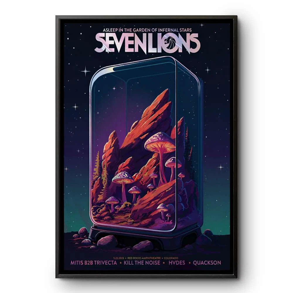 Seven Lions Red Rocks in Morrison CO May 22 2026 Poster