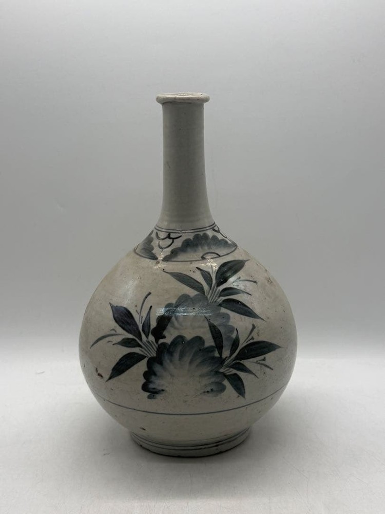 Imari Porcelain Vase Edo Period 19th C Japanese Antique Ceramic Bottle 10.1 inch