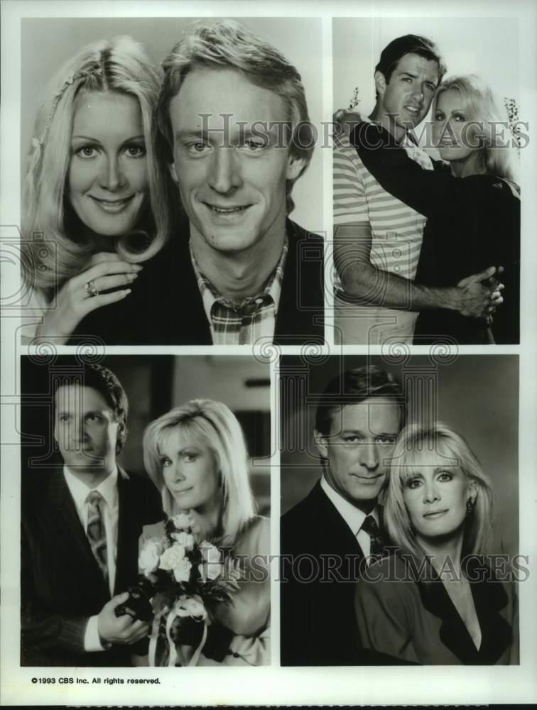 1993 Press Photo Actor Douglas Sheehan, co-stars in 
