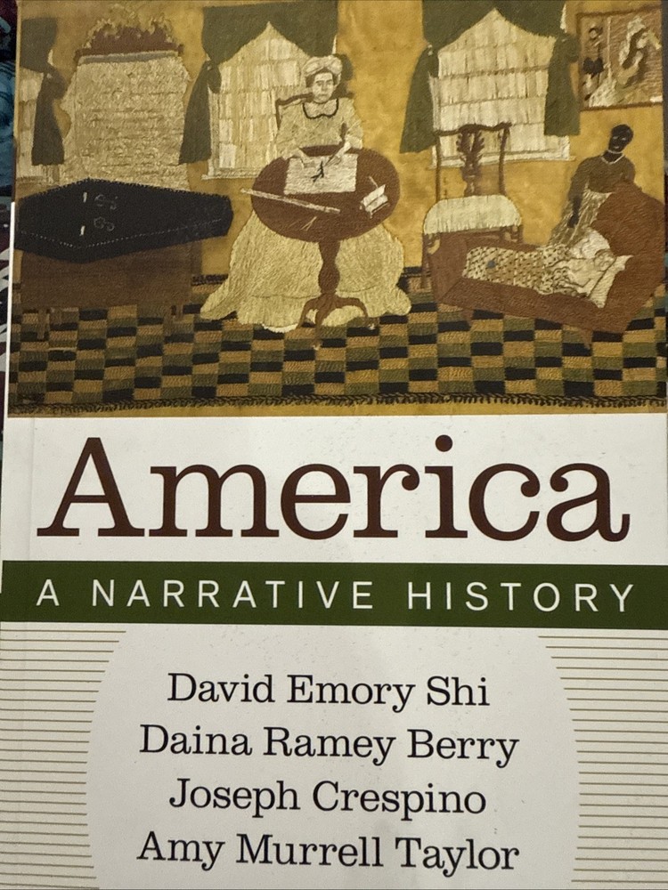 America a Narrative History by David E. Shi (2022, Hardcover)