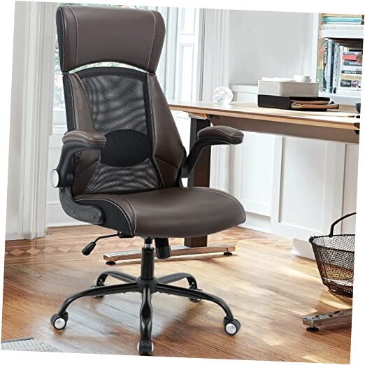 Clearance Executive Office Chair, Ergonomic Leather Desk Chair - Widened