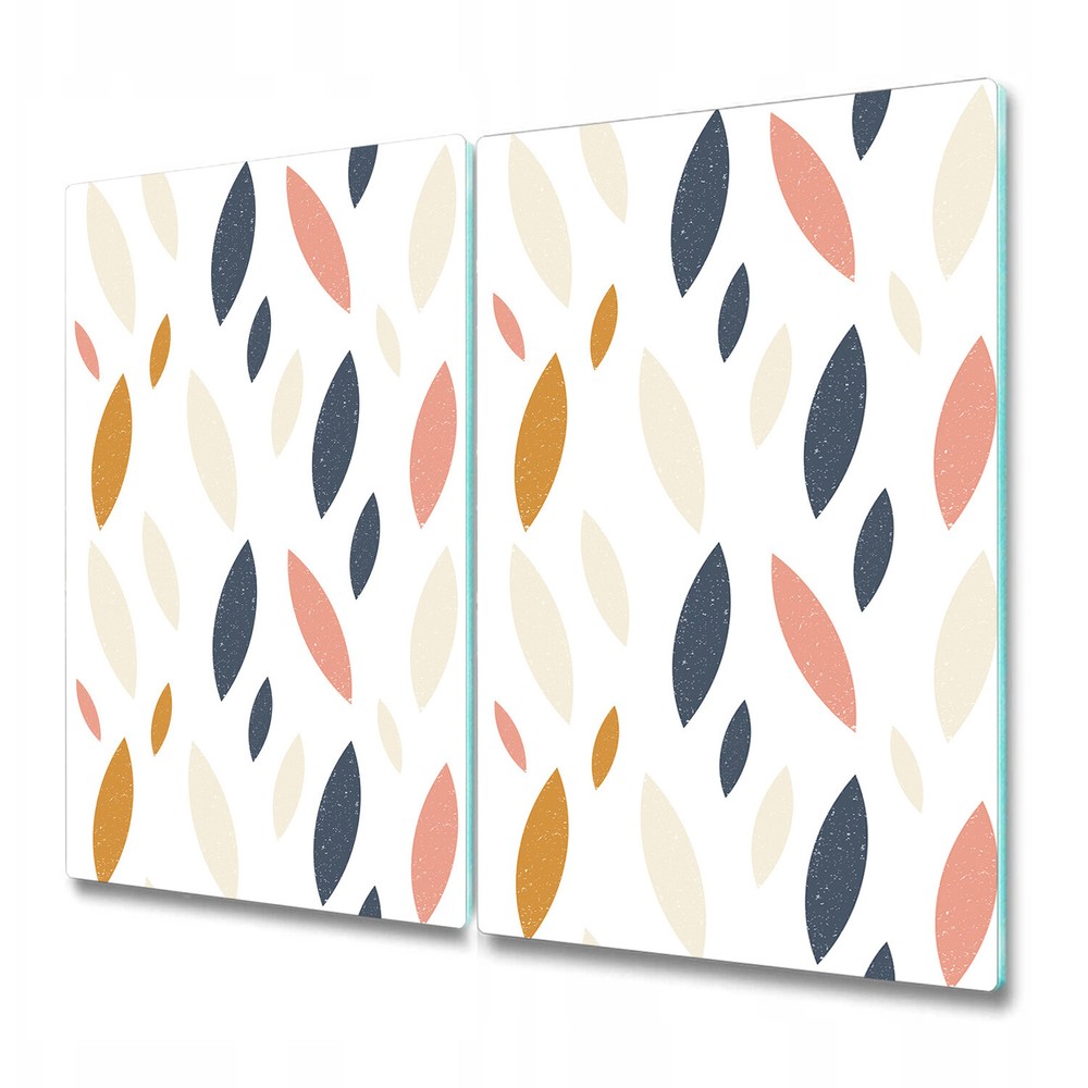Glass Worktop Kitchen Chopping Board Simple Scandinavian Minimalistic Geometric