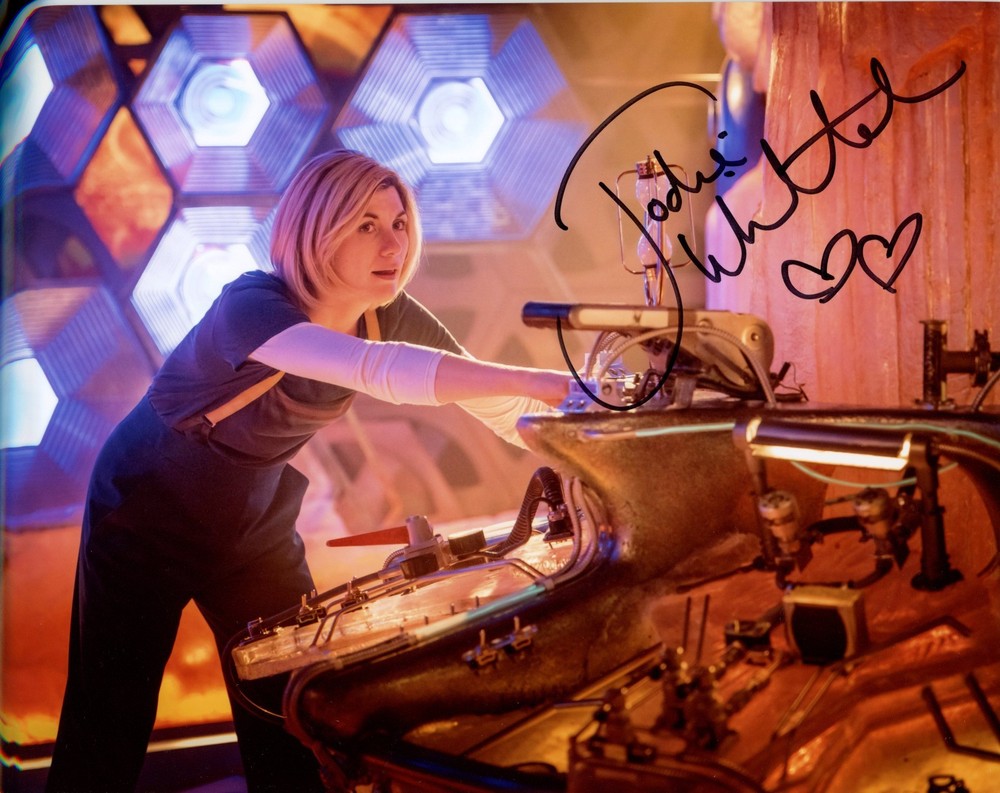 Jodie Whittaker Doctor Who 8x10 Signed Photo JSA Certified Autograph