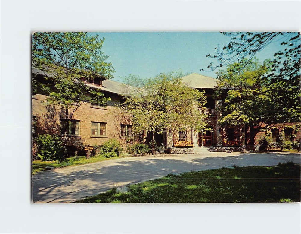 Postcard Turkey Run Inn Turkey Run State Park Marshall Indiana USA
