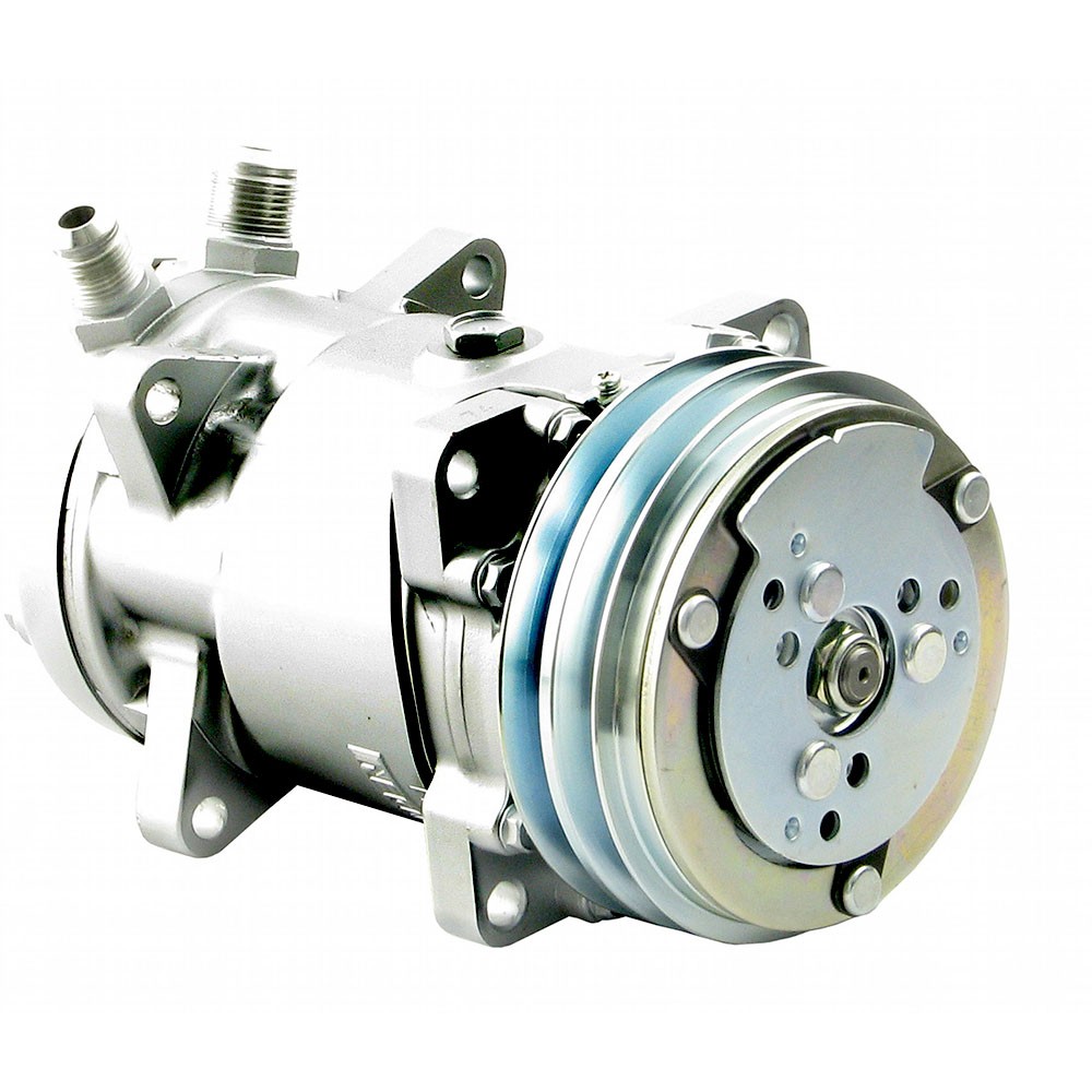 AC Compressor with Clutch Fits Ford/New Holland Replaces 206RD45A