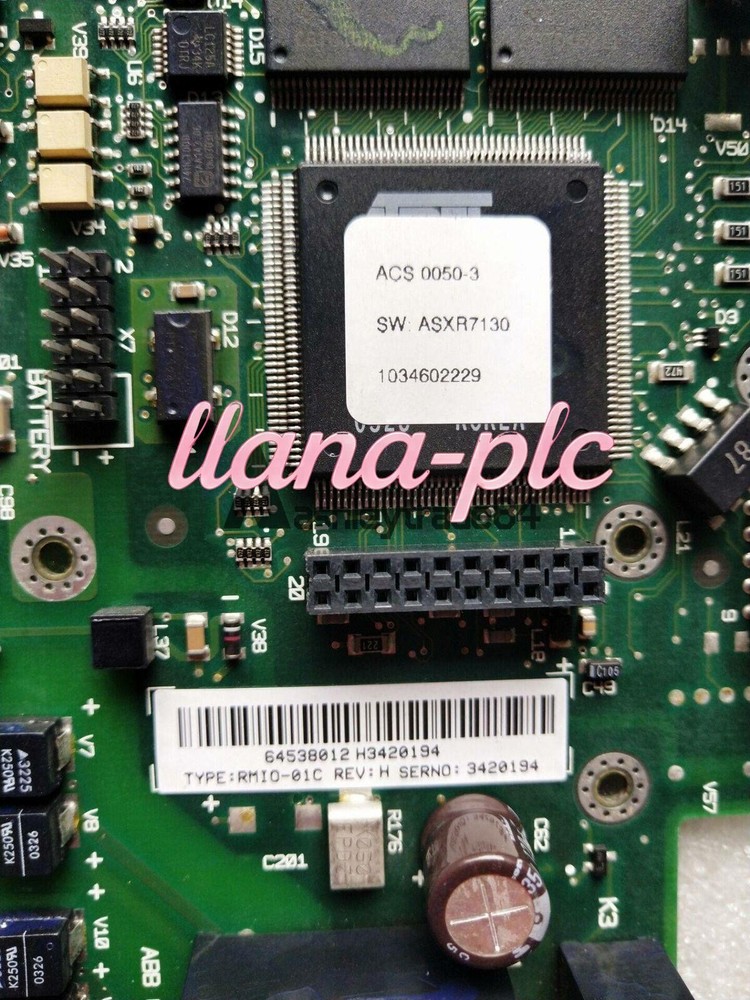 1PC Used ABB RMIO-01C ACS800 CPU Control Board