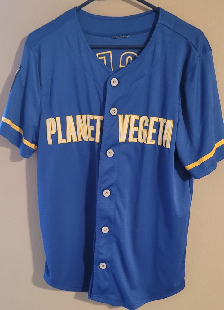 Planet Vegeta #1 Dragon Ball Z Baseball Jersey  BoxLunch Exclusive Adult Small