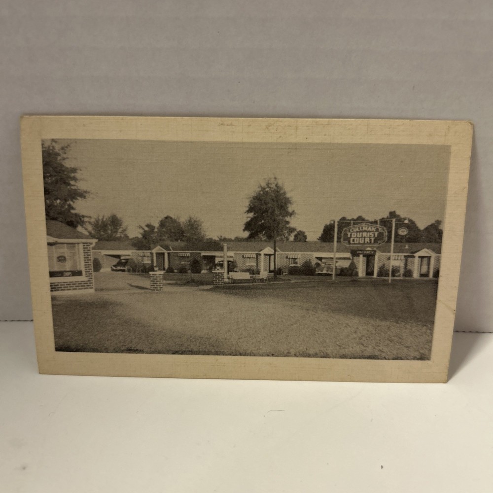 Vintage Postcard Cullman Tourist Court Cullman County Alabama