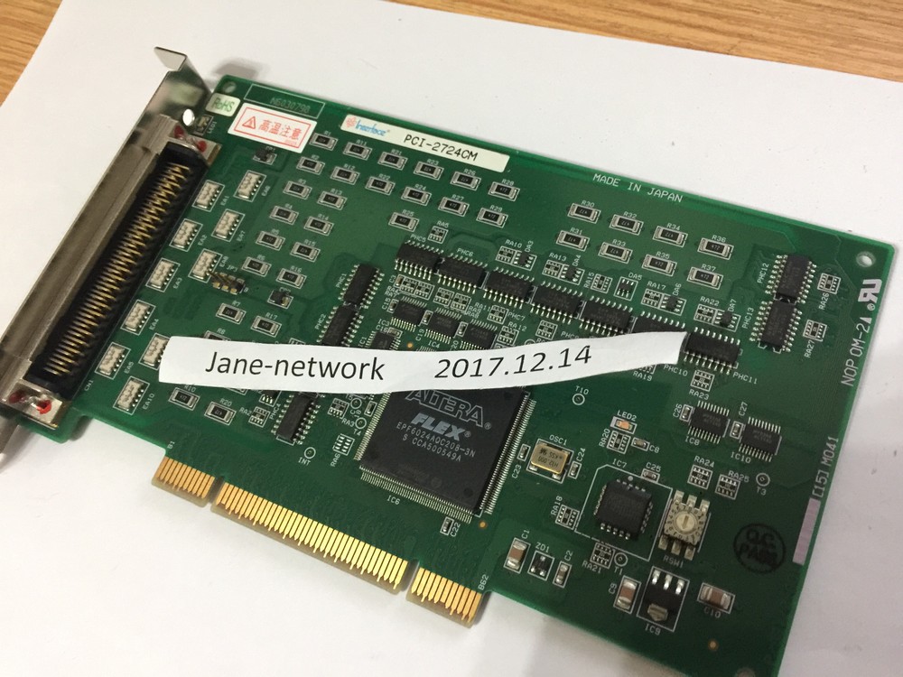 100% tested PCI-2724CM Have warranty (DHL or Fedex shipping)