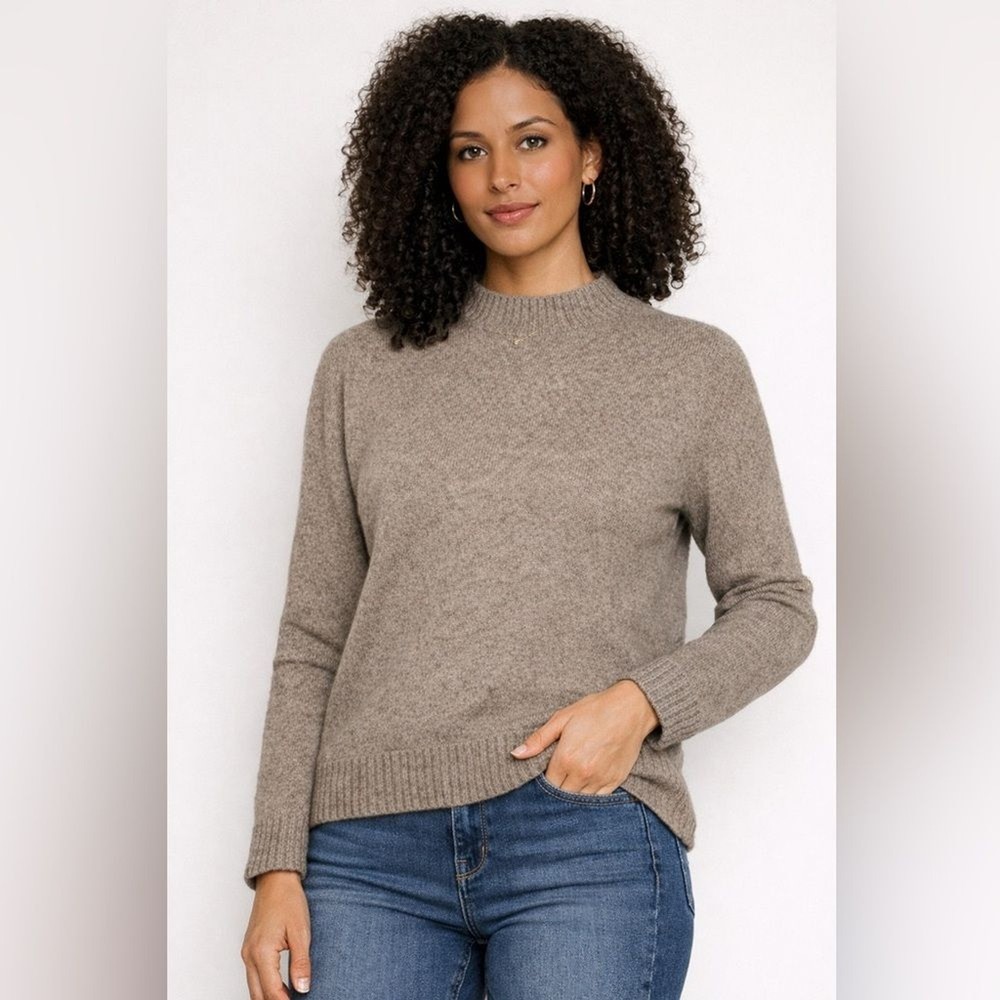 Bianco & Blu Merino Wool Cashmere Blend Sweater – Women’s S