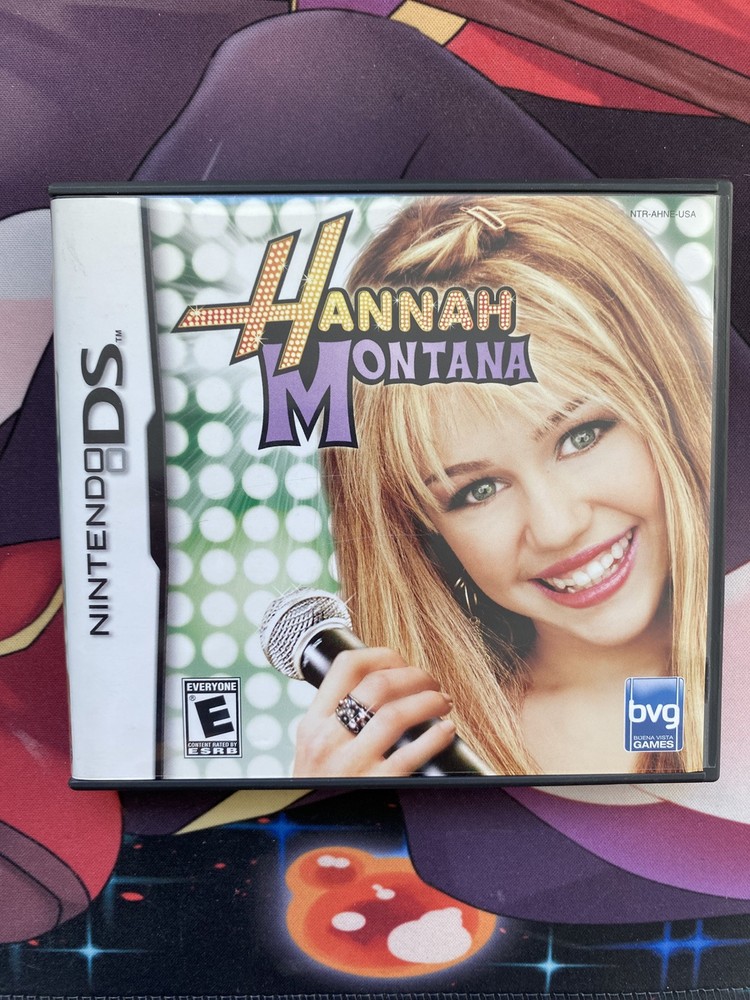 Hannah Montana (Nintendo DS) *COMPLETE W/ MANUAL - TESTED*