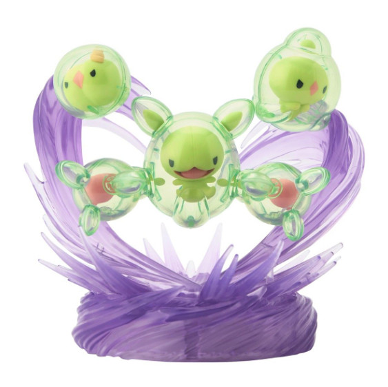 Pokemon Light Up Figure PSYCHO CYBER ( Solosis Duosion Reuniclus ) Japan NEW