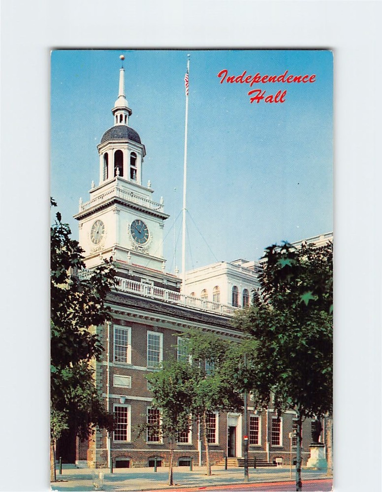 Postcard Independence Hall Philadelphia Pennsylvania USA North America