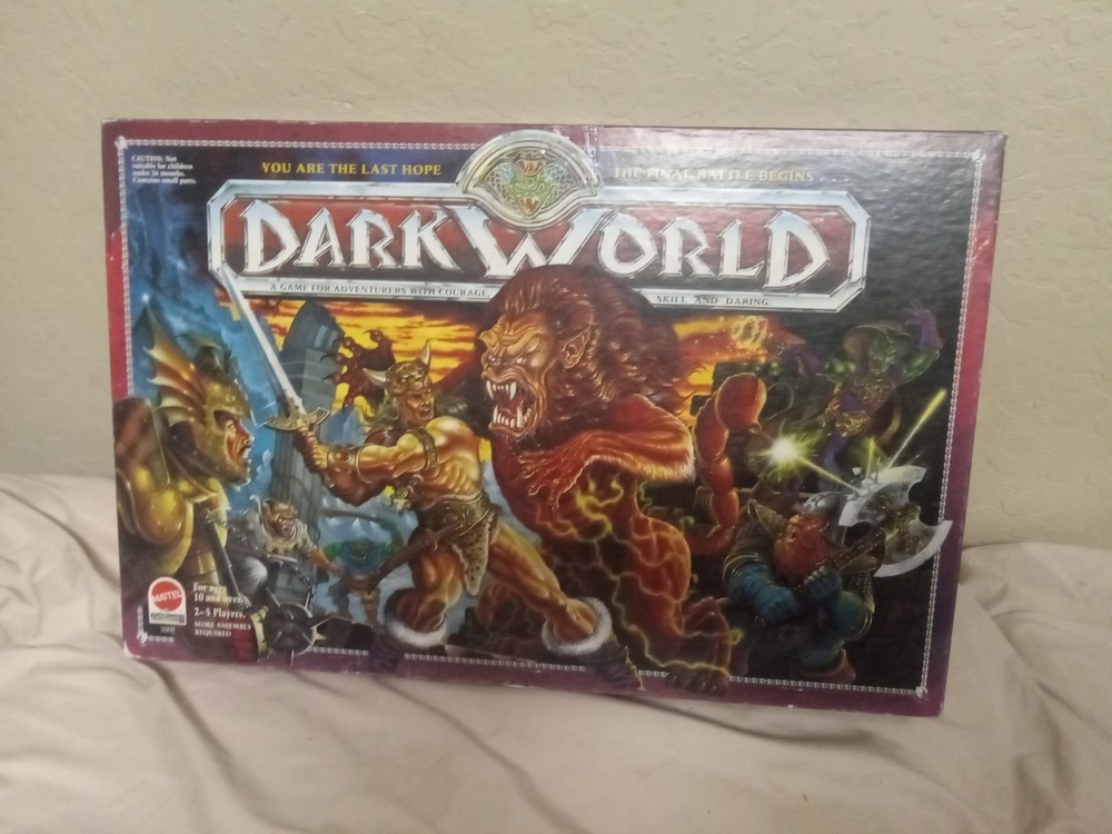 Mattel DARK WORLD Fantasy Adventure Board Game
