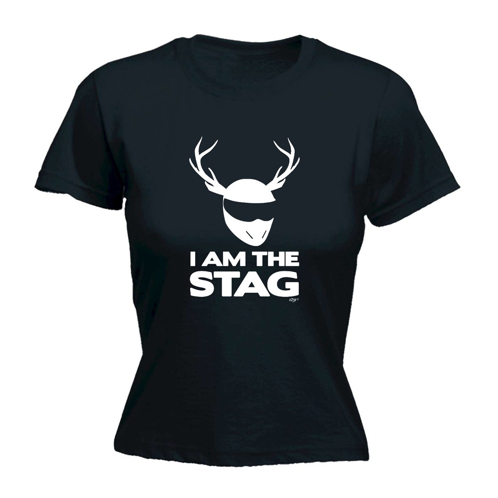 The Stag Bucks Party - Womens T Shirt Funny T-Shirt Novelty gift tshirt