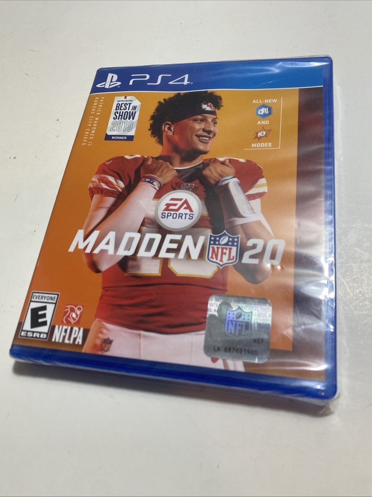 Madden NFL 20 (PlayStation 4, 2019) PS4 Brand New Factory Sealed
