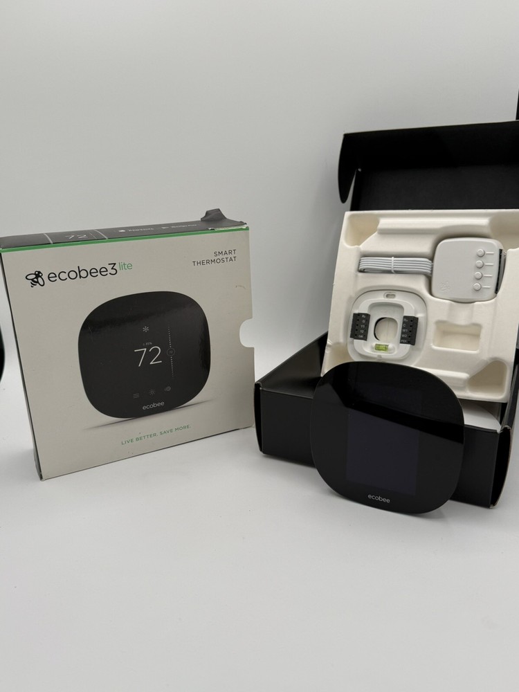 ecobee3 lite Smart Thermostat - Black (EB-STATE3LT-01)