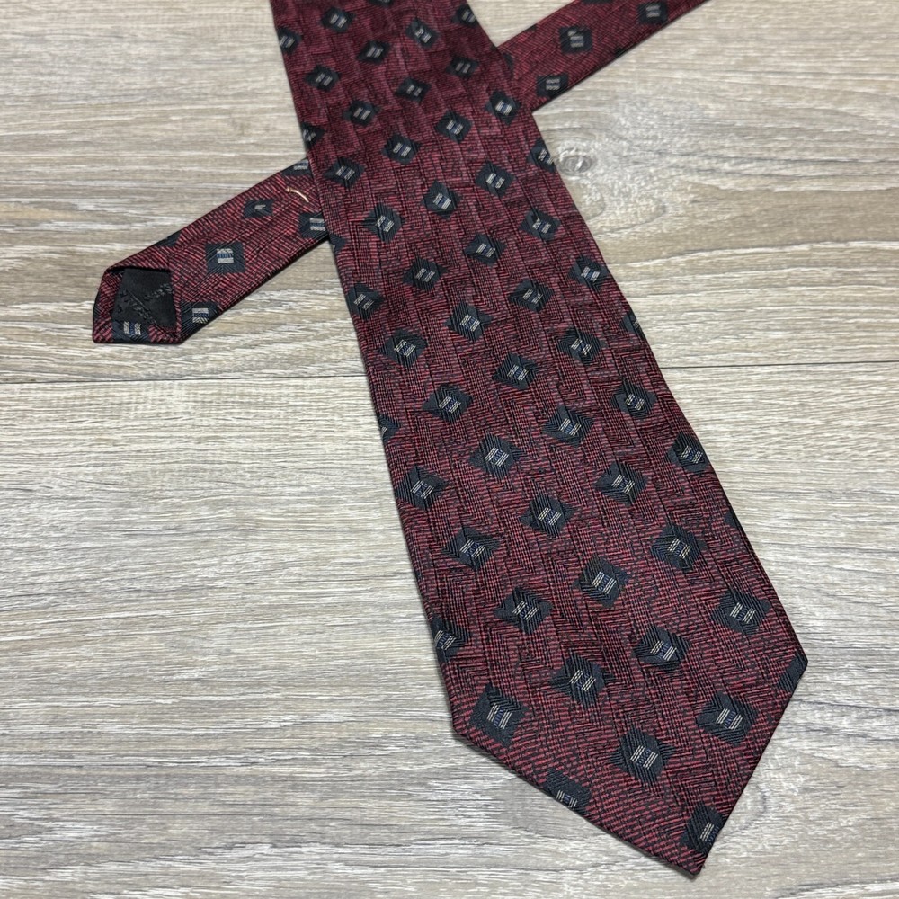 Ferrell Reed Nordstrom Handmade Luxury 100% Italian Silk Neck Tie Made in USA
